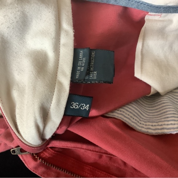 Polo by Ralph Lauren Men's Chinos in Nantucket Red Sz 36/34 - Picture 5 of 5